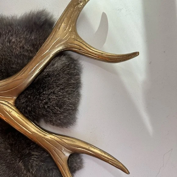 BRASS ANTLER DECOR - Picture 2 of 6